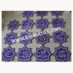 کاشی هفت رنگ طرح شمسه 1024